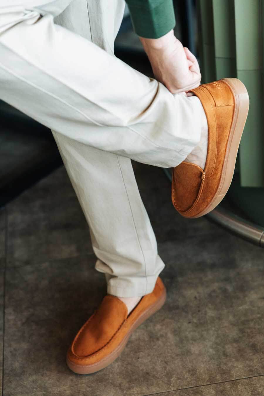Mocassins Camel